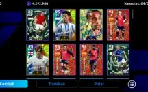 Conta eFootball Top! Čech 104, Drogba 103, Messi e Lendas