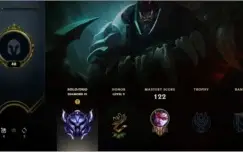 Conta lol d4 60% winrate