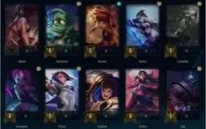 Conta lol d4 60% winrate