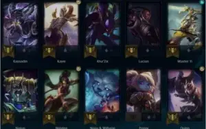Conta lol d4 60% winrate