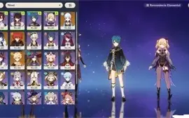 CONTA GENSHIN IMPACT, YELAN, DILUC, AYAKA, MONA, LOBO + ar52