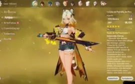 Xilonen&Chiori + Assinatura + 21k Primogemas GENSHIN IMPACT