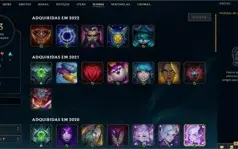 Conta diamante nas 2 filas MMR Bufado, unico dono desde 2016