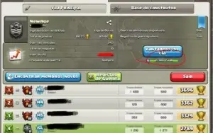 Conta Clash of Clans CV11 COM CLA LV14