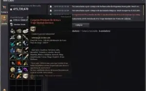 CONTA LENDÁRIA BLACK DESERT+EMAIL PROPRIO+BRUXA 62+GS:555