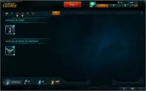 Conta lol lvl 14 +7 Campeões + 500 iP + 1 Skin