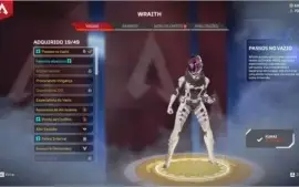 Conta apex herança Wraith