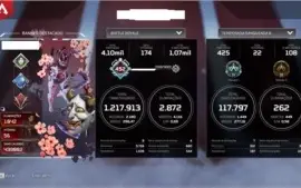 Conta apex herança Wraith
