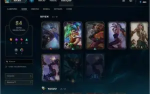 CONTA DE LOL