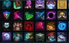 League of Legends conta - Platina 5 e 460 Skins