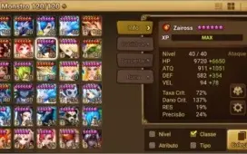 CONTA SUMMONER WARS 8 NAT 5*