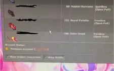 VENDO RP 232 + 250 TIBIA COINS + DRAPTOR FEROBRA