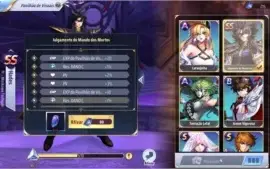 Conta Saint Seiya Awakening A-132 Com Shiryu Divino Upado