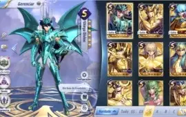 Conta Saint Seiya Awakening A-132 Com Shiryu Divino Upado