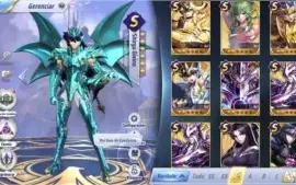 Conta Saint Seiya Awakening A-132 Com Shiryu Divino Upado