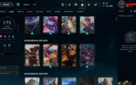 Conta De 2014, 175 Skins, Level 104, Full Acesso