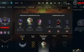 Conta De 2014, 175 Skins, Level 104, Full Acesso
