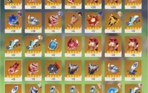 Klee, Keqing, Jeen + 1 item 5 estrelas + Pet
