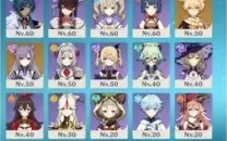 Klee, Keqing, Jeen + 1 item 5 estrelas + Pet