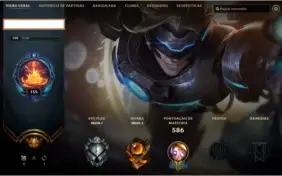 Conta de League of Legends Gold V com todos os campeões
