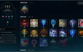Conta de League of Legends Gold V com todos os campeões