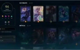 Conta de League of Legends Gold V com todos os campeões