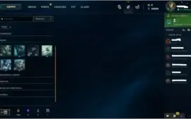 CONTA SMURF PLATINA IV ( 66% WINRATE ) 43K DE ESSENCIAS