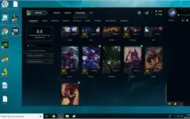 Conta LoL Bronze 3 melhor de 10 8/2 upada para vender.