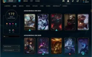 Conta Grão Mestre lol