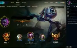 !!!Conta LOL-Gold -84 skins -Todos campeões!!!