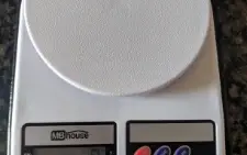 Balança Digital de Cozinha - Até 10kg Escala 1 grama