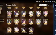 Conta de epic seven com muitos recursos+ One shot B13 e G13