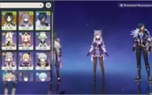 [AR 38] 5*XIAO + 5*KEQING + 5* ESPADA FALCÃO +16 PERSONAGENS