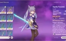 [AR 38] 5*XIAO + 5*KEQING + 5* ESPADA FALCÃO +16 PERSONAGENS