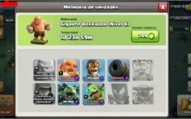 Conta clash of clans cv9