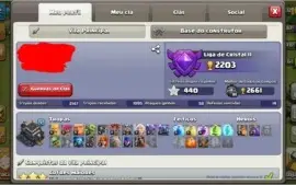 Conta clash of clans cv9