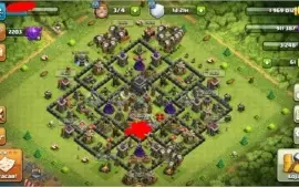 Conta clash of clans cv9