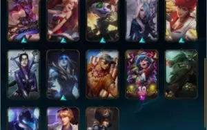Conta LOL Platina IV MAIN ADC - 47 Campeões - 20 Skins