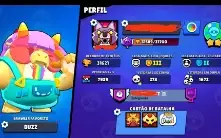 Conta Brawl Stars - 31K Troféus -  64/66 Brawlers - 30 Skins