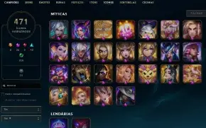 Conta Lol 937 Skin (5 Ultimate) 83 Cromas Prata I Barato