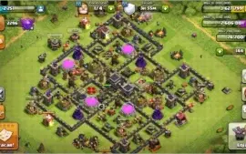 CONTA CLASH OF CLANS CV9 FULL