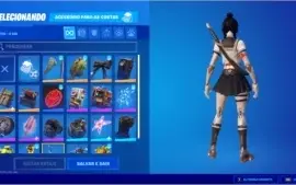 Conta com John Wick, Picareta Minty e outras Skins Raras