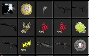 Conta Steam Nivel.75 - CS2 - Medalhas e Moedas Exclusivas.