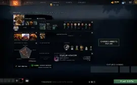 Conta DOTA 2 imortal rank 2900 com 5.7k de MMR
