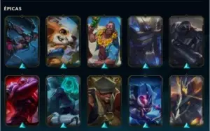 Conta lol mmr zerado lv 227