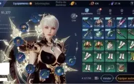Conta top power build mineração mir4