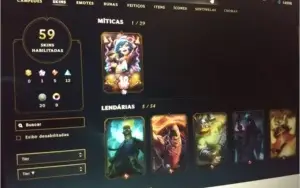 Vendo Conta Diamante com 59 skins