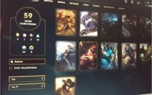 Vendo Conta Diamante com 59 skins