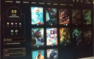 Vendo Conta Diamante com 59 skins
