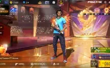 Conta Free fire com evolutiva e todas as camisas de timásica